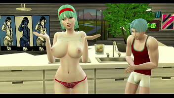 Dragon Ball Porno Epi 08 Bulma madrastra y esposa Mi madrastra cocina con ropa muy sexy Casi desnuda y la follo duro Cuando mi padrastro va a trabajar Todo el día Complace a su hijastro como una puta NTR