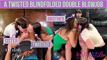 TWISTED BLINDFOLDED DOUBLE BJ - ImMeganLive y Melody Fire - del creador ImMeganlive, MeganLive, IML, IMLproductions, Megan