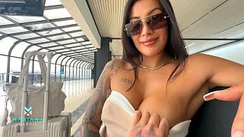 TRAILER - Rimjob a chico polla grande en nuestro primer viaje juntos con squirt - Mariana Martix