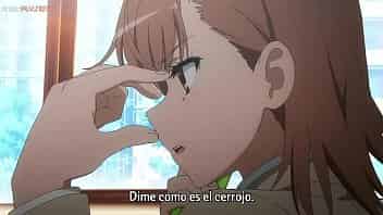Se mete el dedo y está mojada