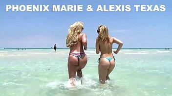 Estrellas porno PAWG Alexis Texas y Phoenix Marie en Ass Parade