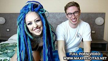 LADY BLUE ITALIANA CON RASTA FOLLA MUY DURO CON MAX FELICITAS Y d. TODO SU ESPERMA COMO FUE LECHE